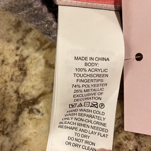 NWT KATE SPADE FLOCKED SPADE GLOVES - Picture 8 of 8